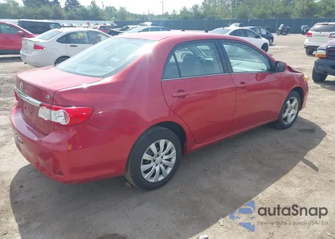 2013 Toyota Corolla Le из США, поврежденный, VIN 2T1BU4EE4DC988162